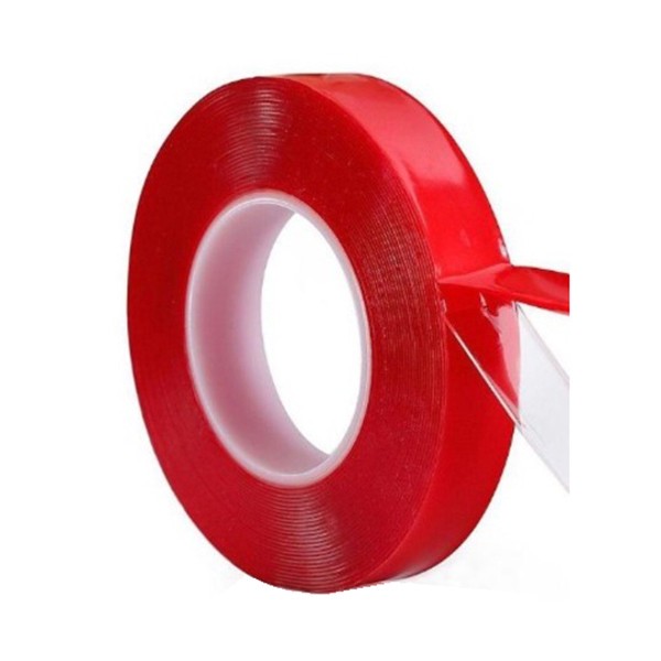 چسب دوطرفه بی رنگ ژله ای مدل REG10 عرض 2 سانتی متر مدل 1
