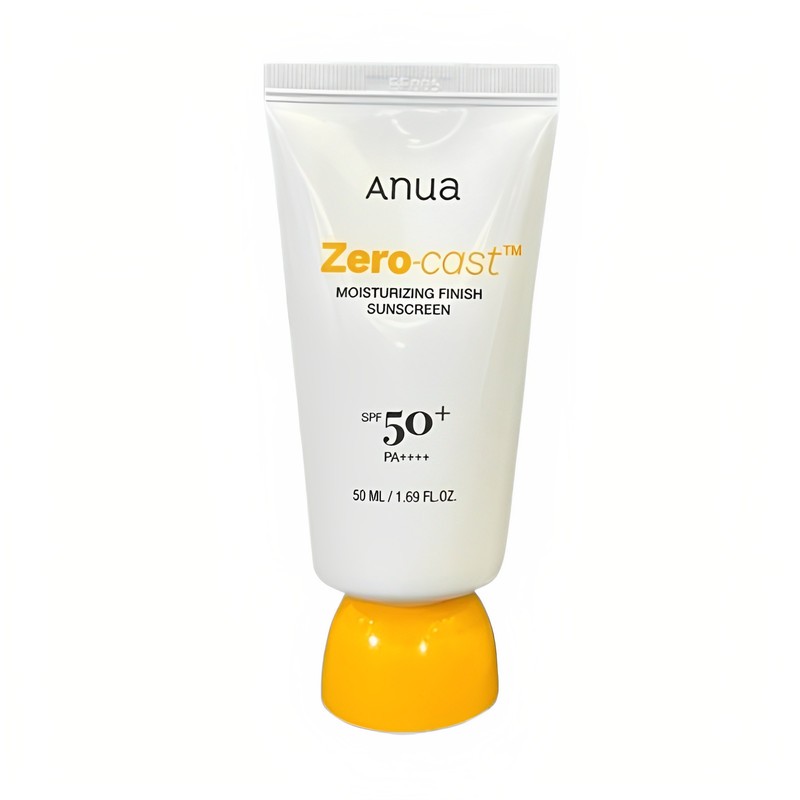 کرم ضد آفتاب بی رنگ دست، صورت، گردن، دور چشم آنوا SPF 50 مدل zero cast محافظ UVA ،UVB مناسب برای انواع پوست حجم 50 می...