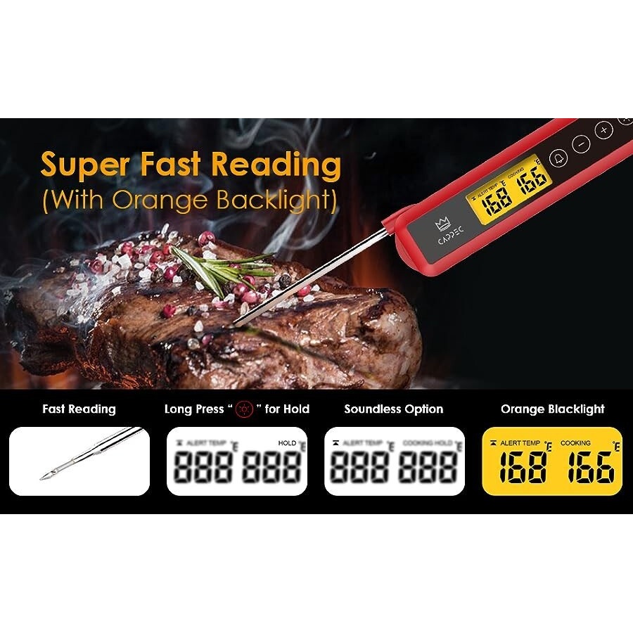دماسنج دیجیتال مواد غذایی سریع کپک Cappec KTH04