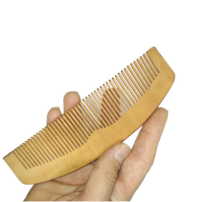 شانه مو مدل چوبی کد SH 1 class B مجموعه 2 عددی
