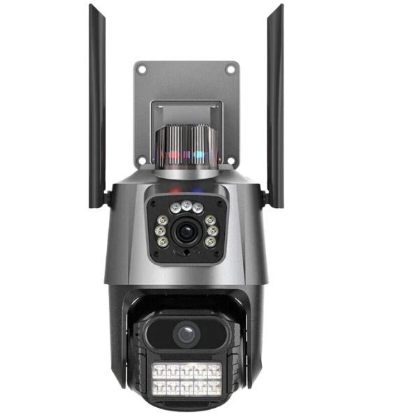 دوربین مداربسته تحت شبکه بی سیم مدل PTZ Dual Lens 360 درجهجدید