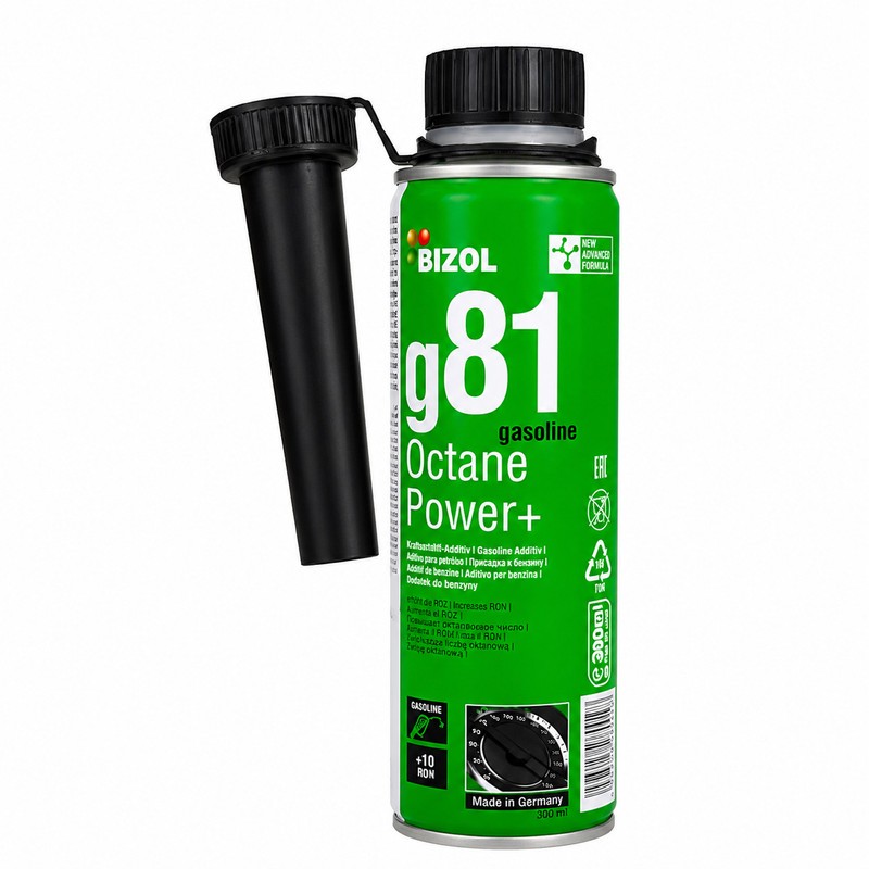 اکتان خودرو بنزینی بیزول مدل g81 حجم 300 میلی لیتر