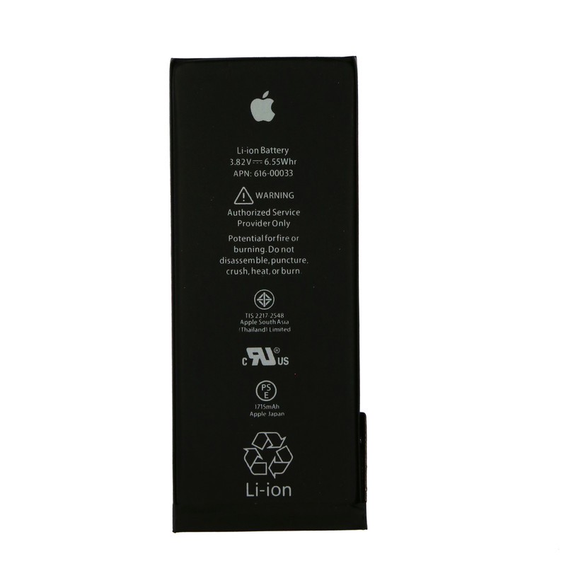 باتری موبایل مدل 00033-616 APN ظرفیت 1715 میلی آمپر ساعت مناسب برای گوشی موبایل اپل iPhone 6Sجدید