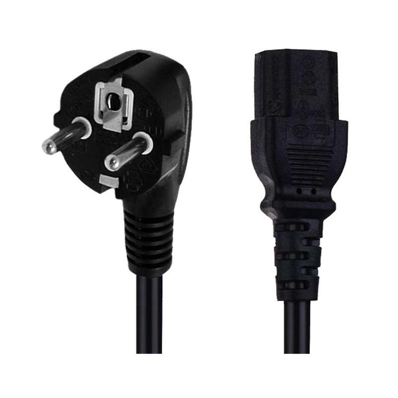 کابل برق سه پین منبع تغذیه کامپیوتر دی-نت مدل High-amp01 طول 1.5 متر