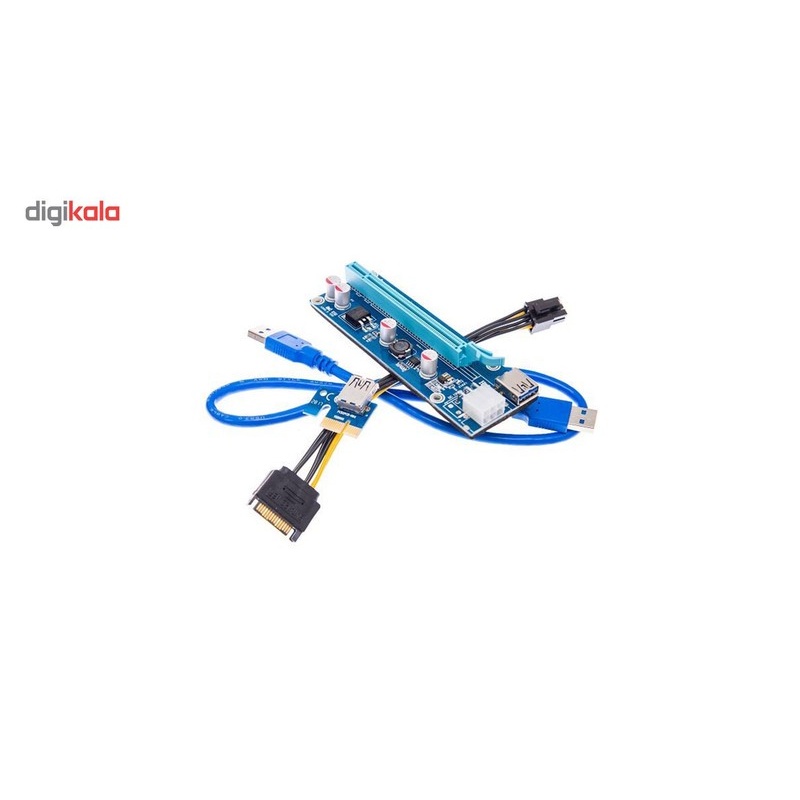 رایزر گرافیک تبدیل PCI EXPRESS X1 به X16 مدل 009s