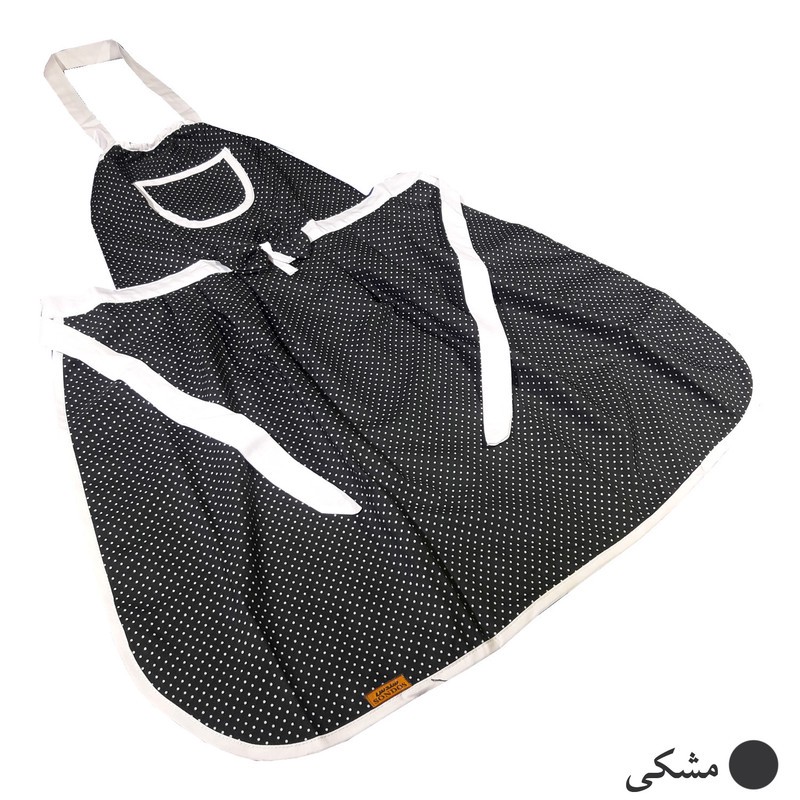 پیش بند آشپزخانه سندس مدل خالدار کد F670