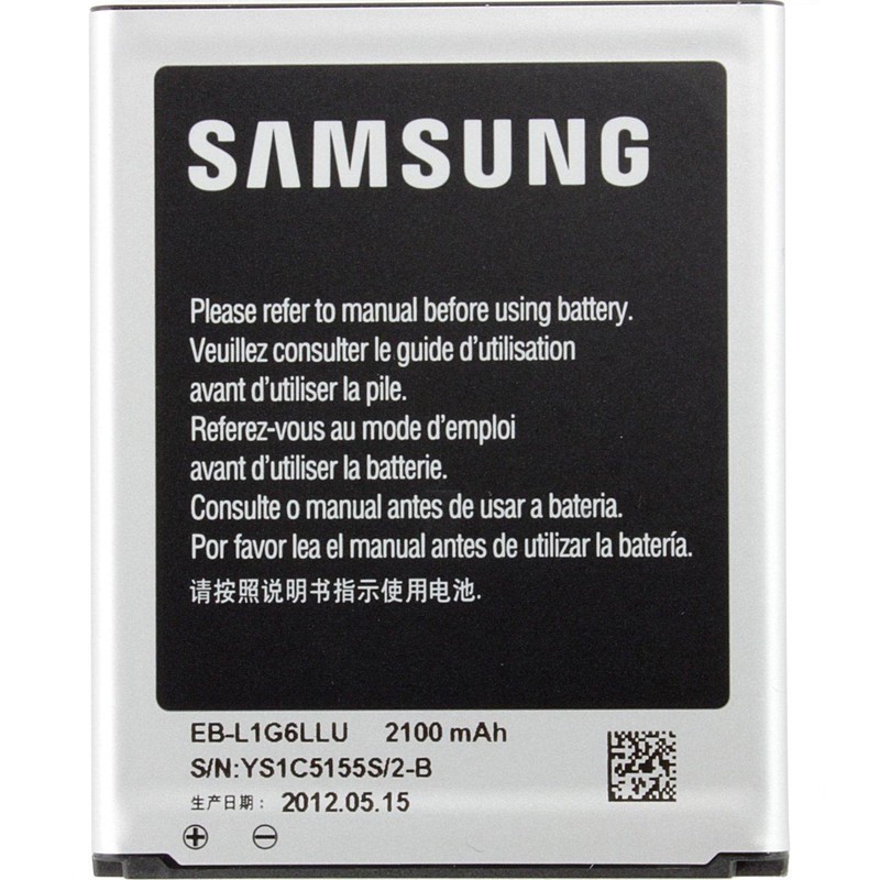 باتری موبایل مدل Galaxy S3 با ظرفیت 2100mAh مناسب برای گوشی موبایل سامسونگ Galaxy S3