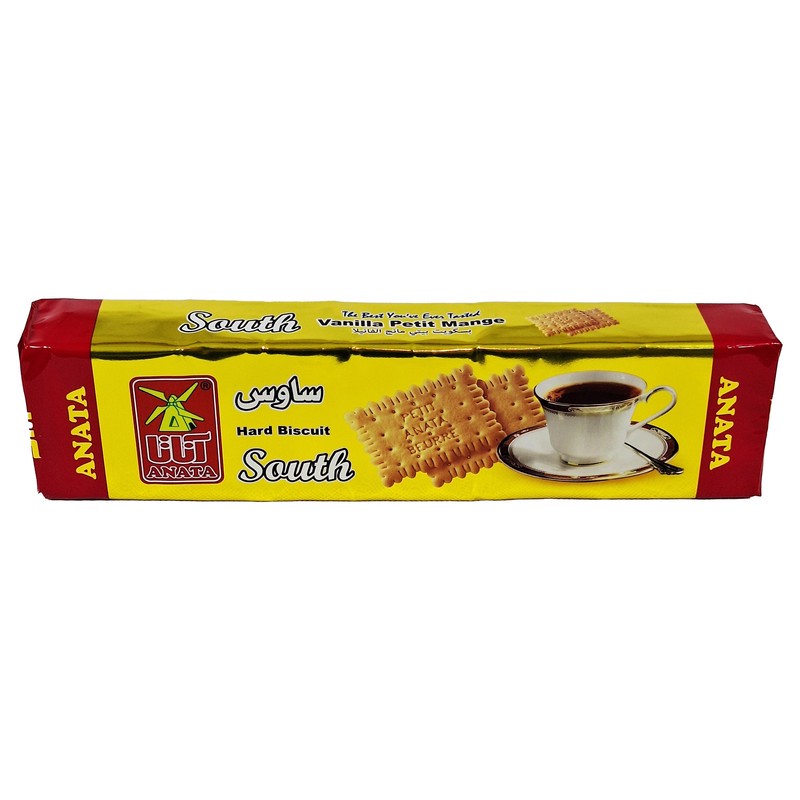 بیسکویت پتی مانژ وانیلی آناتا - 130 گرم بسته 20 عددی