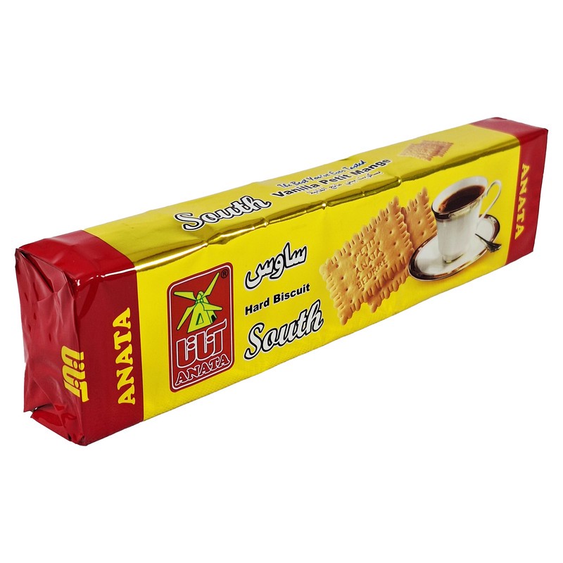 بیسکویت پتی مانژ وانیلی آناتا - 130 گرم بسته 20 عددی