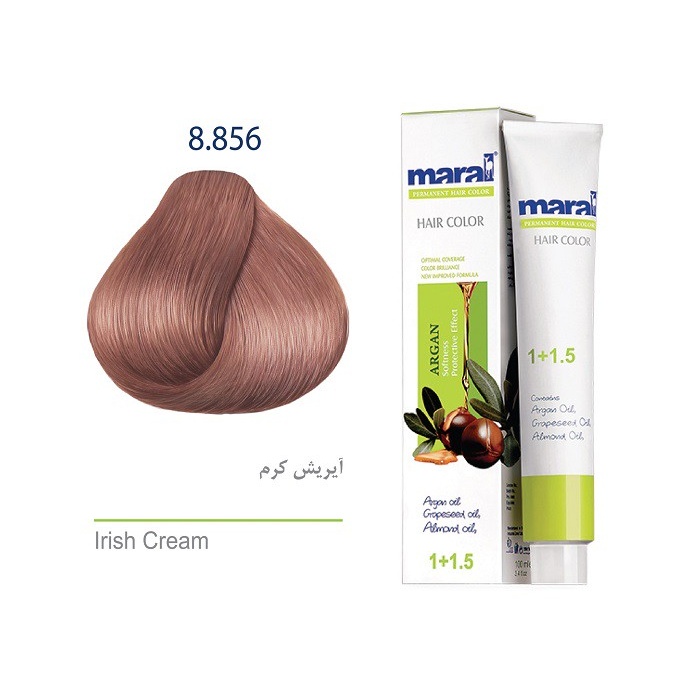 رنگ مو مارال مدل 8.856 رنگ آیریش کرم