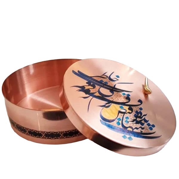 شکلات خوری مسی مدل گنجشک کد ZH356 بسته یک عددی صبا مس زنجان