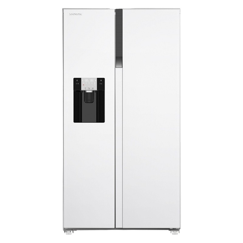 یخچال فریزر ساید بای ساید 28 فوت ایکس ویژن مدل HS600-WI SI