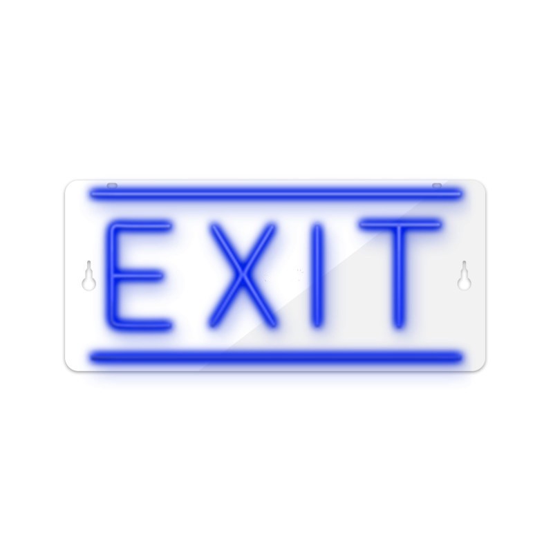 چراغ نئونی دیواری آرن تیم مدل Exit