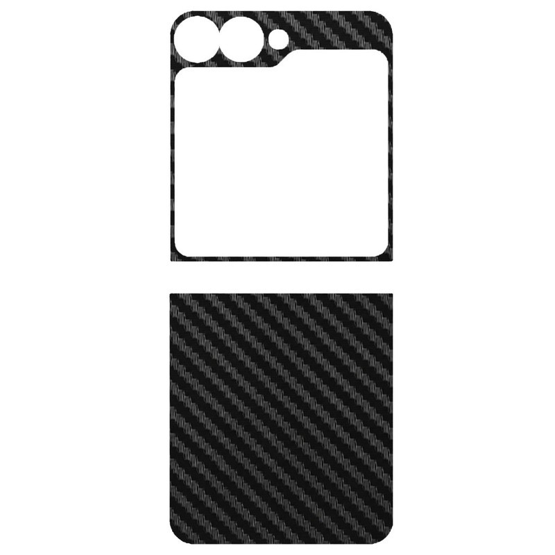 برچسب پوششی ایرگلوری طرح کربن مدل Air مناسب برای گوشی موبایل سامسونگ Galaxy Z Flip 7 FE