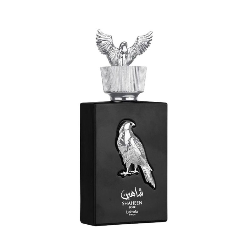 ادو پرفیوم مردانه لطافه مدل Shaheen Silver حجم 100 میلی لیترجدید