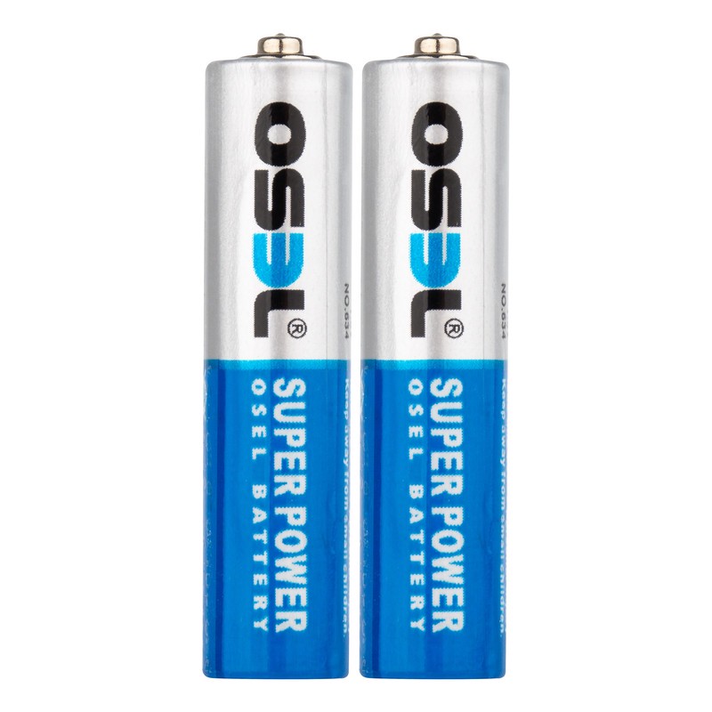 باتری نیم قلمی اوسل مدل Super Power R03P بسته 2 عددی