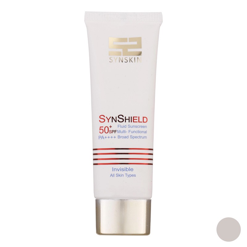 فلوئید ضدآفتاب بی رنگ ساین اسکین SPF50 سری Invisible مناسب انواع پوست، حجم 50 میلی لیتر