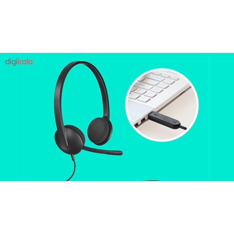 هدفون لاجیتک مدل H340