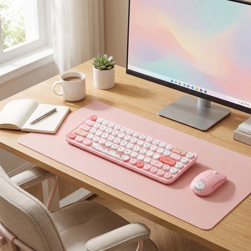 کیبورد و ماوس بیسیم مافی مدل I bean pro، سوییچ ممبران، Tenkeyless