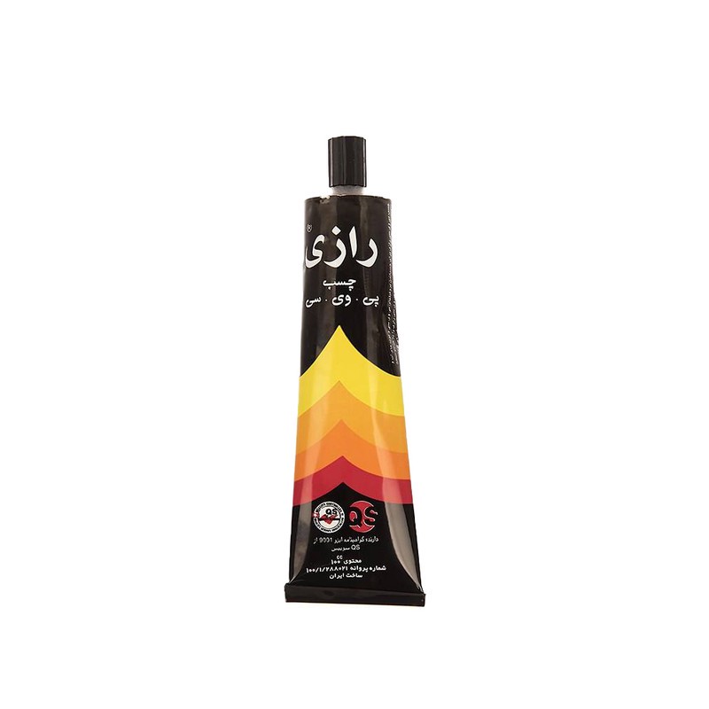 چسب رازی مدل PVC حجم 100 میلی لیتر بسته 5 عددی