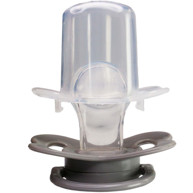 پستانک ارتودنسی وی کر مدل دربدار دسته دار مات چاپدار پروانه ای سایز 0-6 ماه کد P124