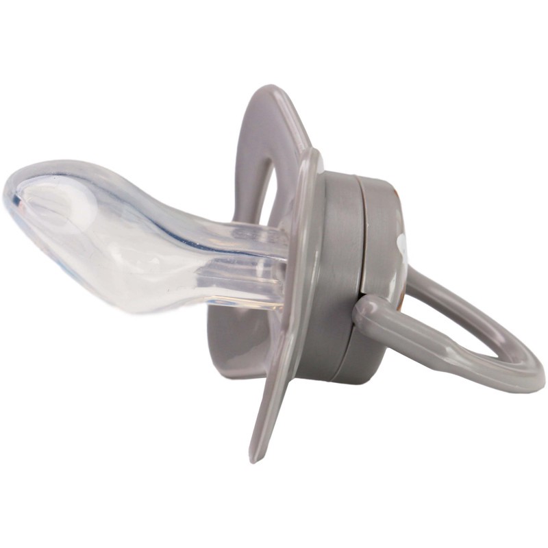 پستانک ارتودنسی وی کر مدل دربدار دسته دار مات چاپدار پروانه ای سایز 0-6 ماه کد P124