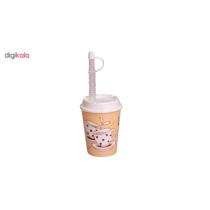 لیوان کودک مهروز طرح Coffee-SML