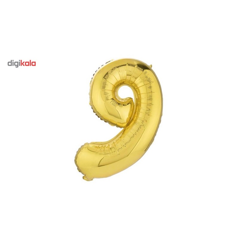بادکنک فویلی مدل Nine سایز 150
