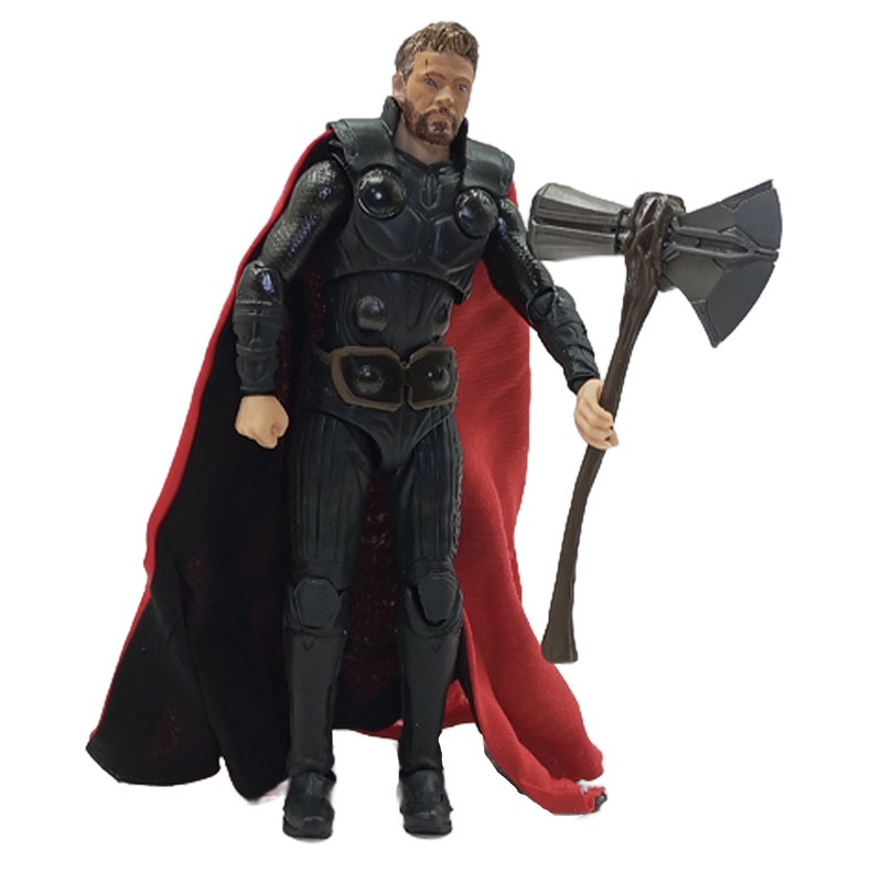 اکشن فیگورمدل THOR ارتفاع 15 سانتی متر مجموعه 6 عددی