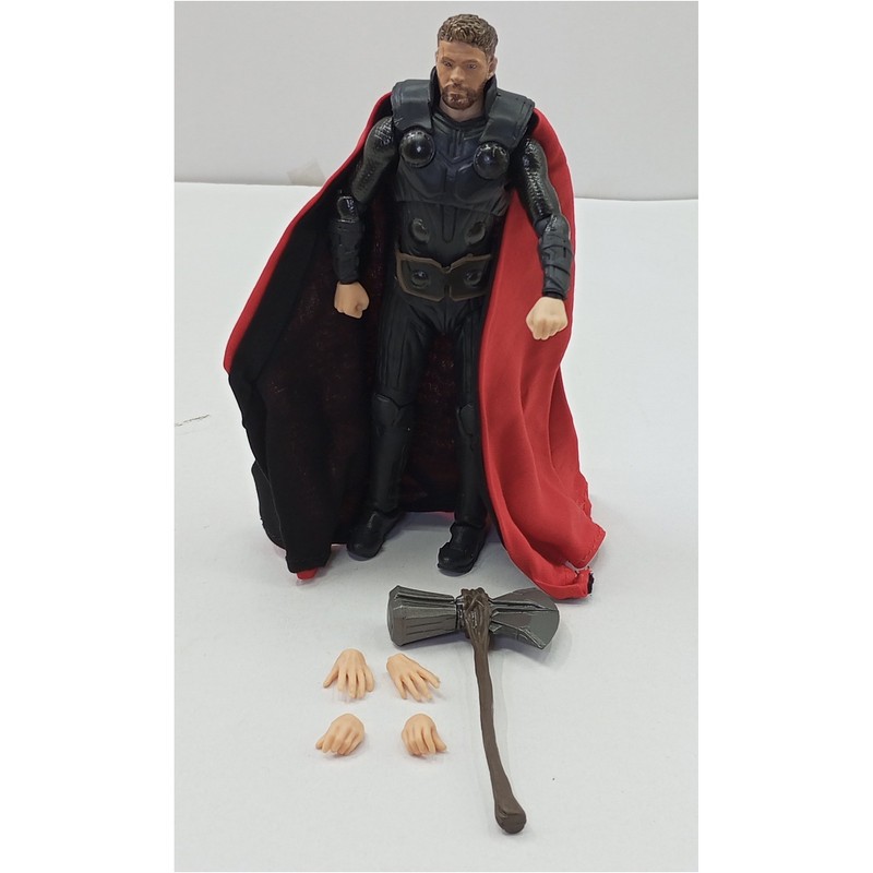 اکشن فیگورمدل THOR ارتفاع 15 سانتی متر مجموعه 6 عددی
