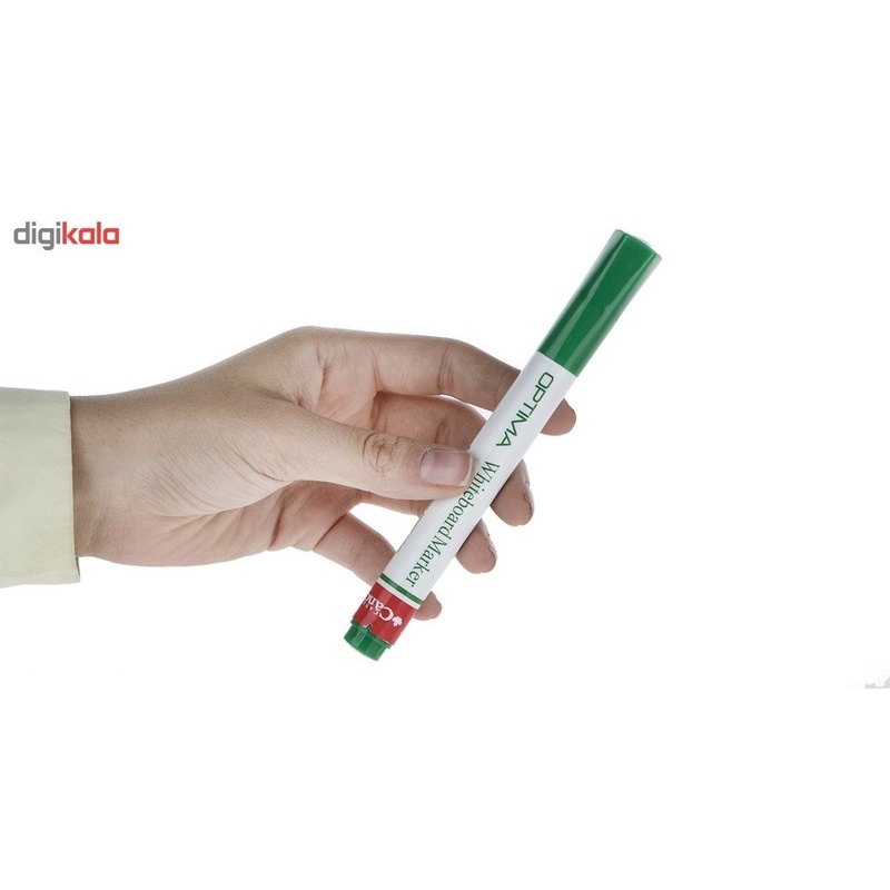 ماژیک وایت برد تخت کنکو مدل اپتیما بسته 4 عددی