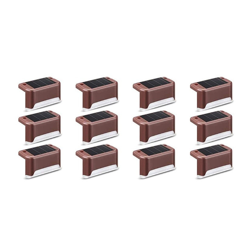 چراغ پارکی خورشیدی مدل Solar Deck بسته 12 عددی