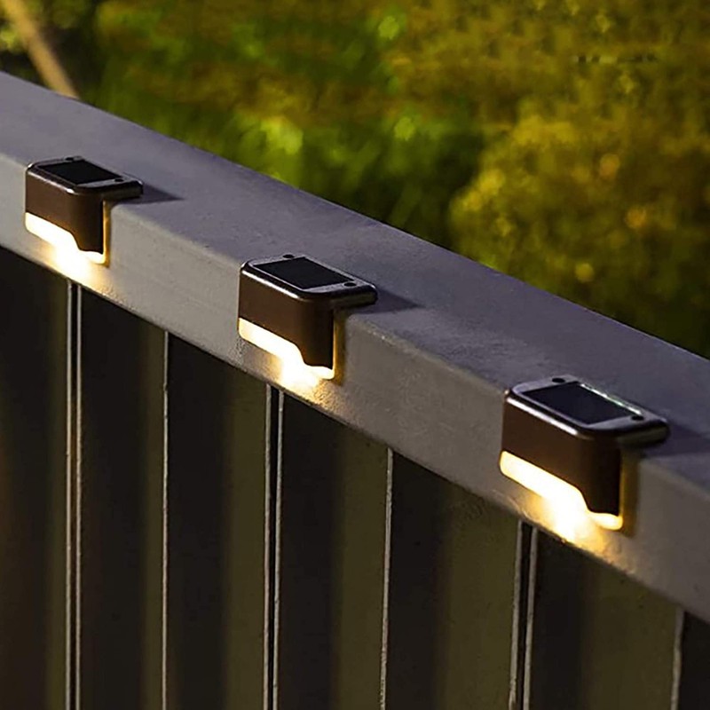 چراغ پارکی خورشیدی مدل Solar Deck بسته 12 عددی