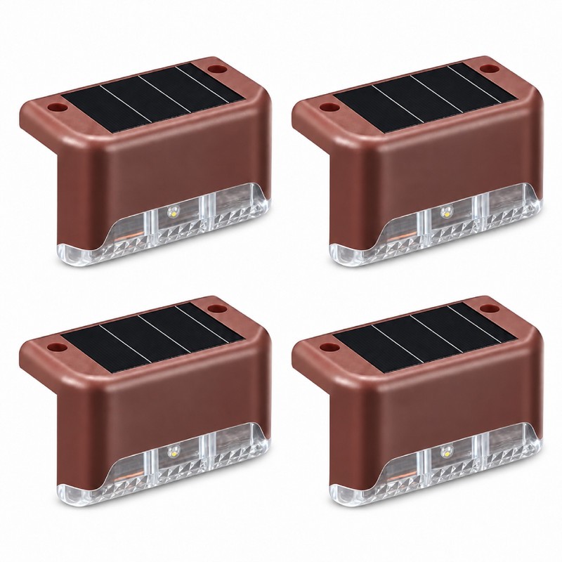 چراغ پارکی خورشیدی مدل Solar Deck بسته 4 عددی