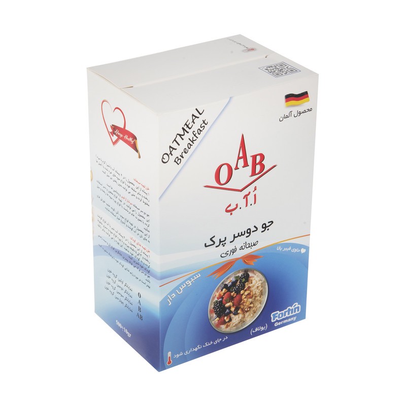 جو دو سر پرک غلات صبحانه 500 گرمی