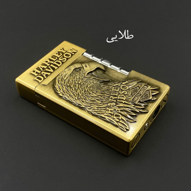 فندک مدل چرخ بغل طرح عقاب کد DKD-1356