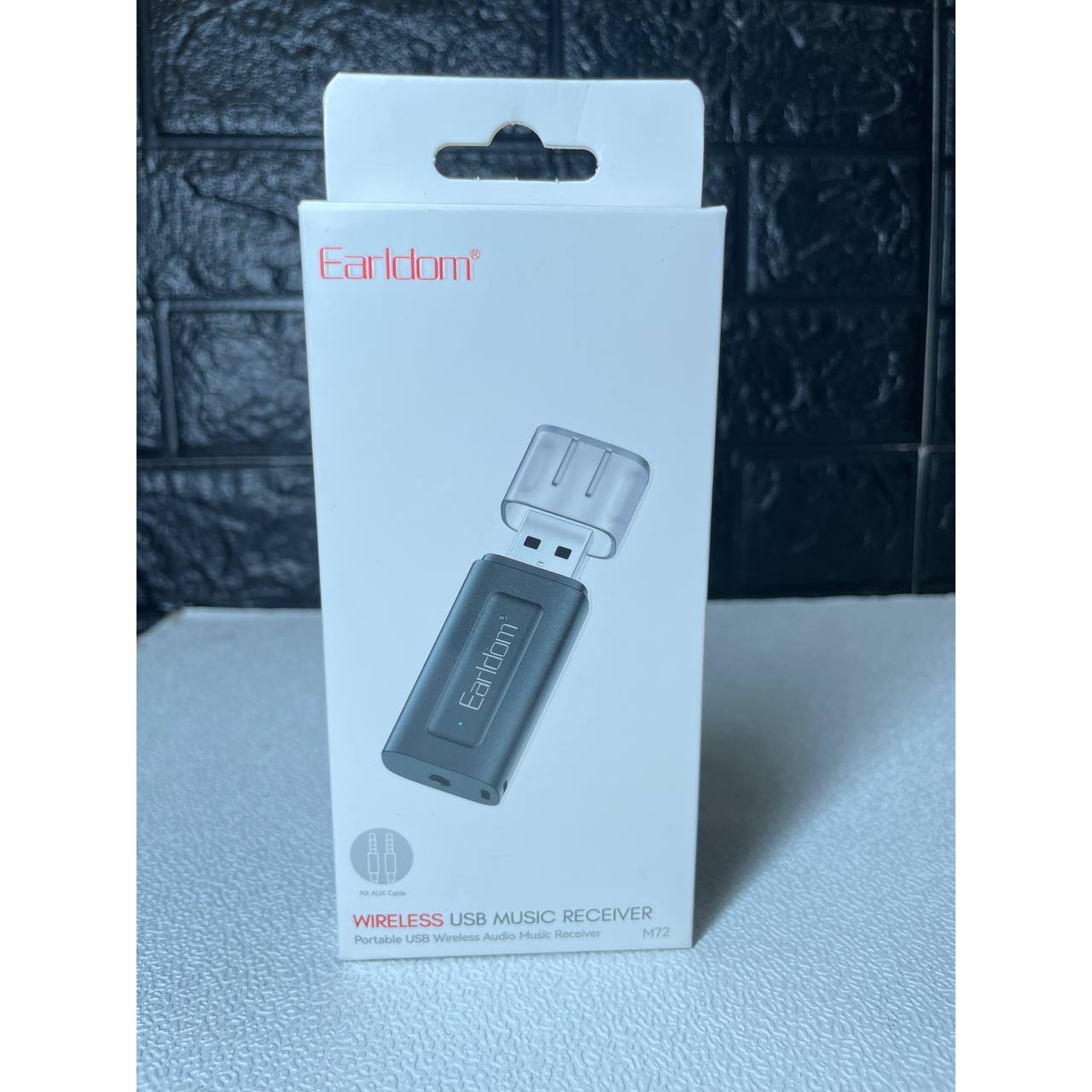 دانگل گیرنده بلوتوث صوتی ارلدوم Earldom M72 (به همراه کابل AUX)