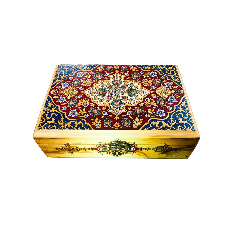 جعبه جواهر چوبی مدل E77