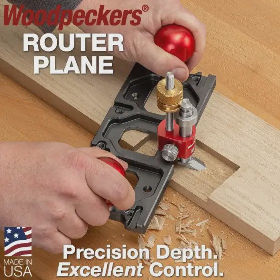 رنده روتر پلن وود پیکرز (router plane)