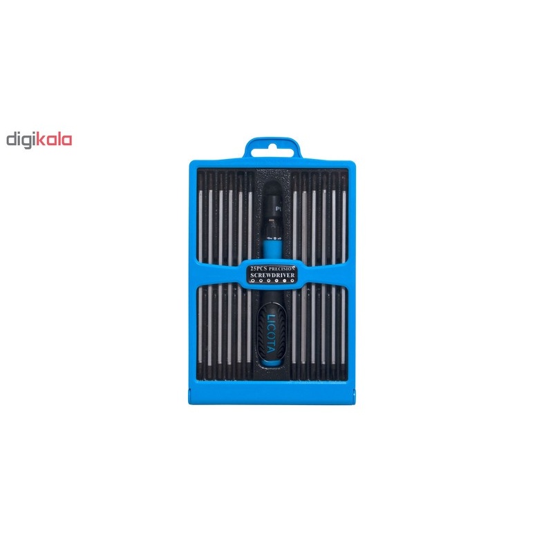 مجموعه 24 عددی پیچ گوشتی و سری لیکوتا مدل ASD-168K01