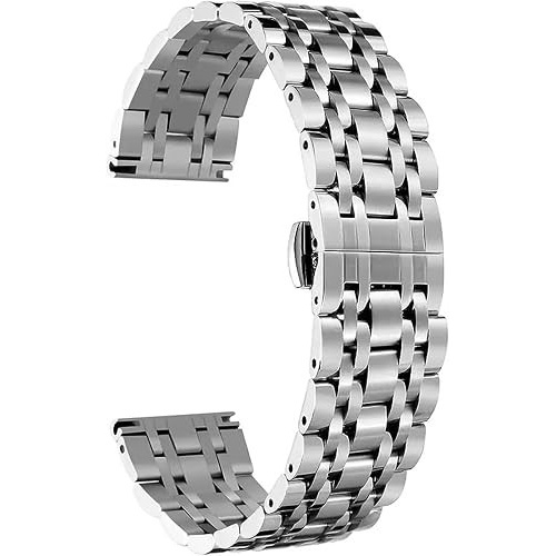 بند فلزی Lux-Steel مناسب ساعت کیسلکتKIESLECT KR PRO LTD استیل ضد زنگ