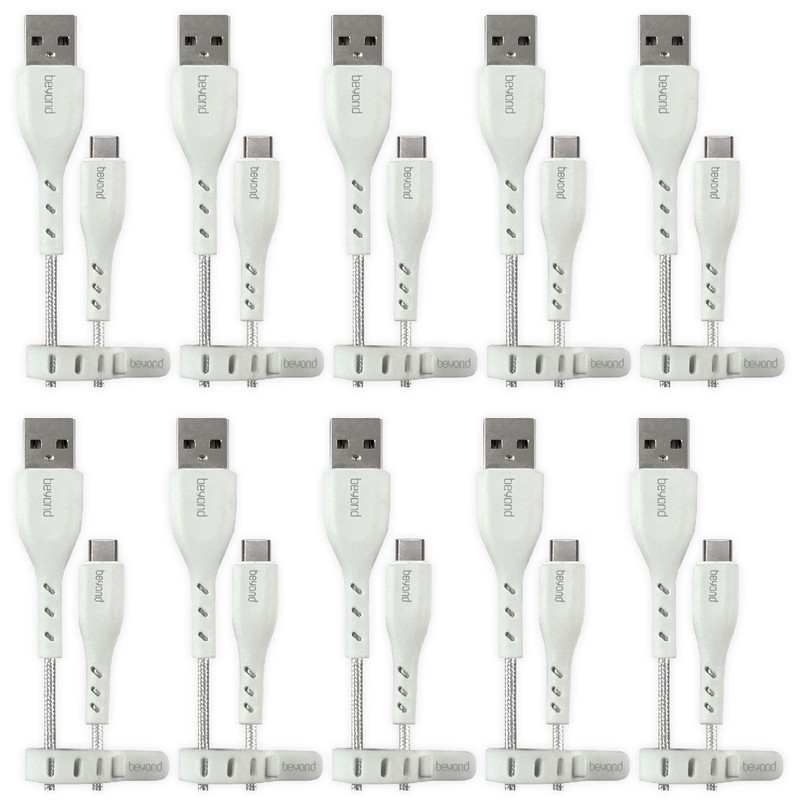 کابل تبدیل USB به USB-C بیاند مدل BUC-401 FAST CHARGE طول 1 متر بسته ده عددی