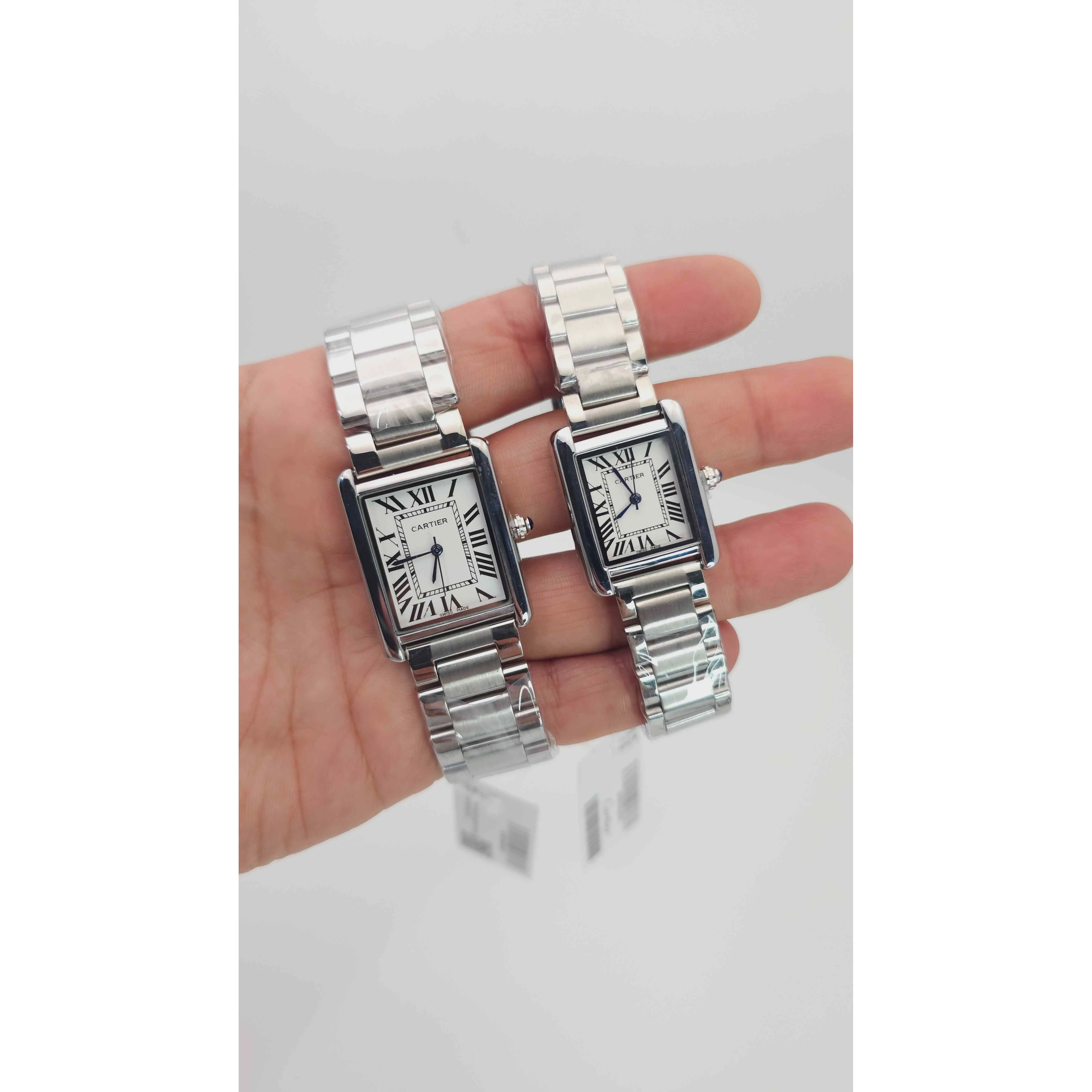 ساعت مچی ست مردانه و زنانه کارتیر Cartier با موتور کوارتز کد 10542
