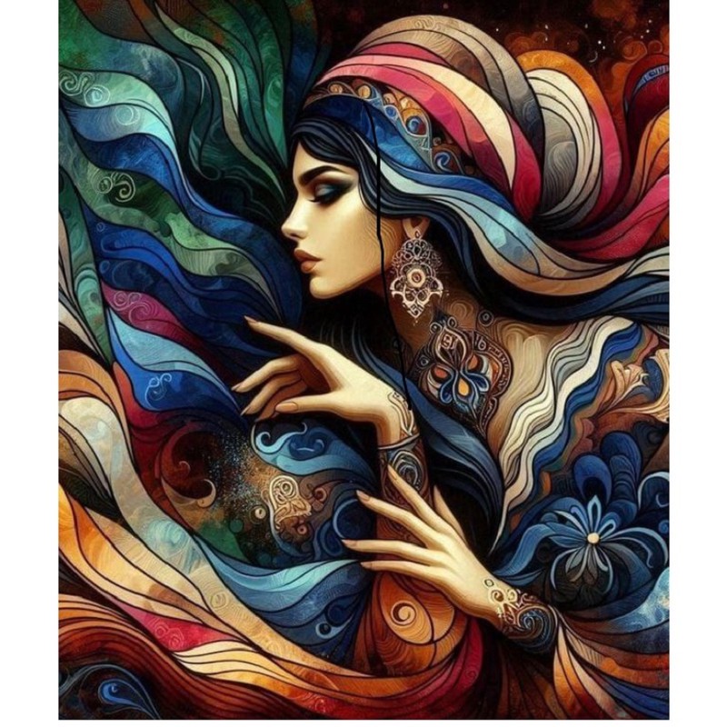 بازی آموزشی مدل نقاشی الماسی کد C200