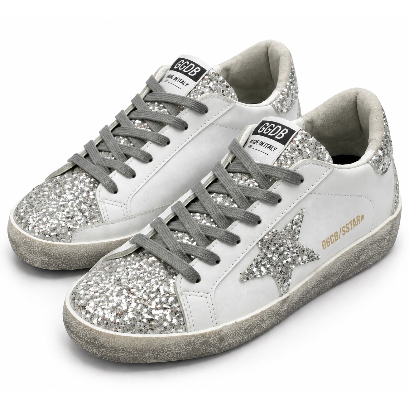 کتونی استار مدل گلدن گوست Golden Goose گلیتری
