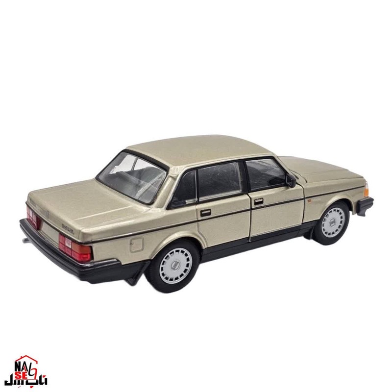 ماکت ماشین بازی ناب سل مدل ولوو 240GL فلزی ولی کد WELLY 1 24 VOLVO 240 GL