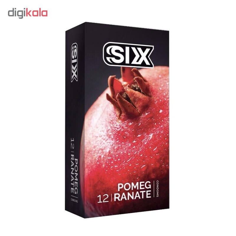 کاندوم سیکس مدل Pomegranate بسته 12 عددی