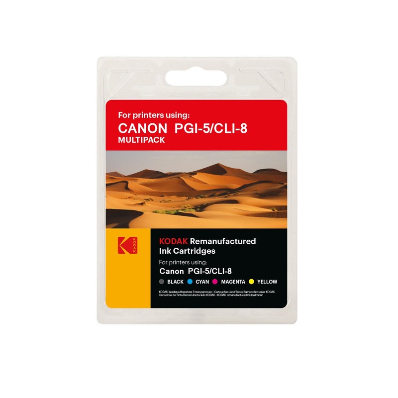 کارتریج رنگی کداک مدل PGI-5 CLI-8