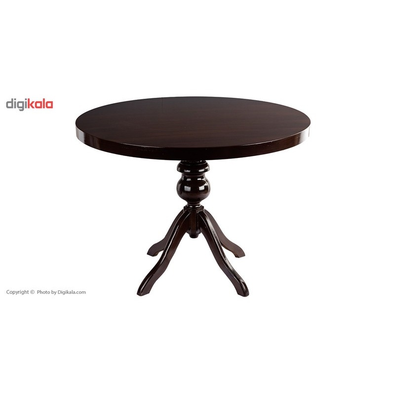 میز ناهار خوری صنایع چوب قائم مدل K252 سایز 100X100