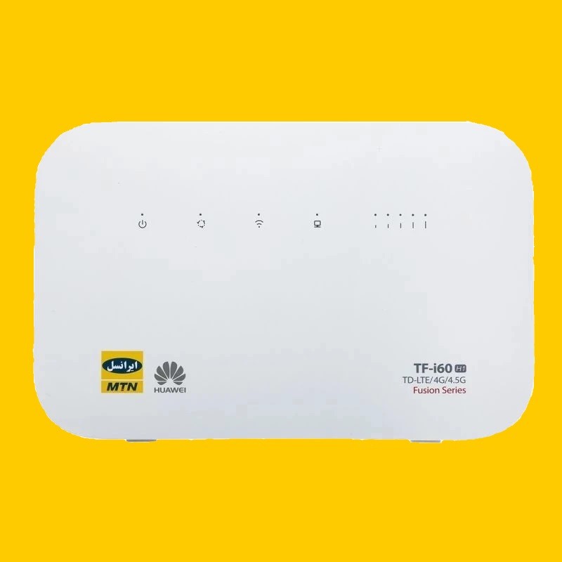 مودم روتر بی سیم 4G ایرانسل مدل TF-i60 S1 با پشتیبانی شبکه TD-LTE، اتصال همزمان دو سیم کارت، حداکثر 32 کاربر، آنتن دا...